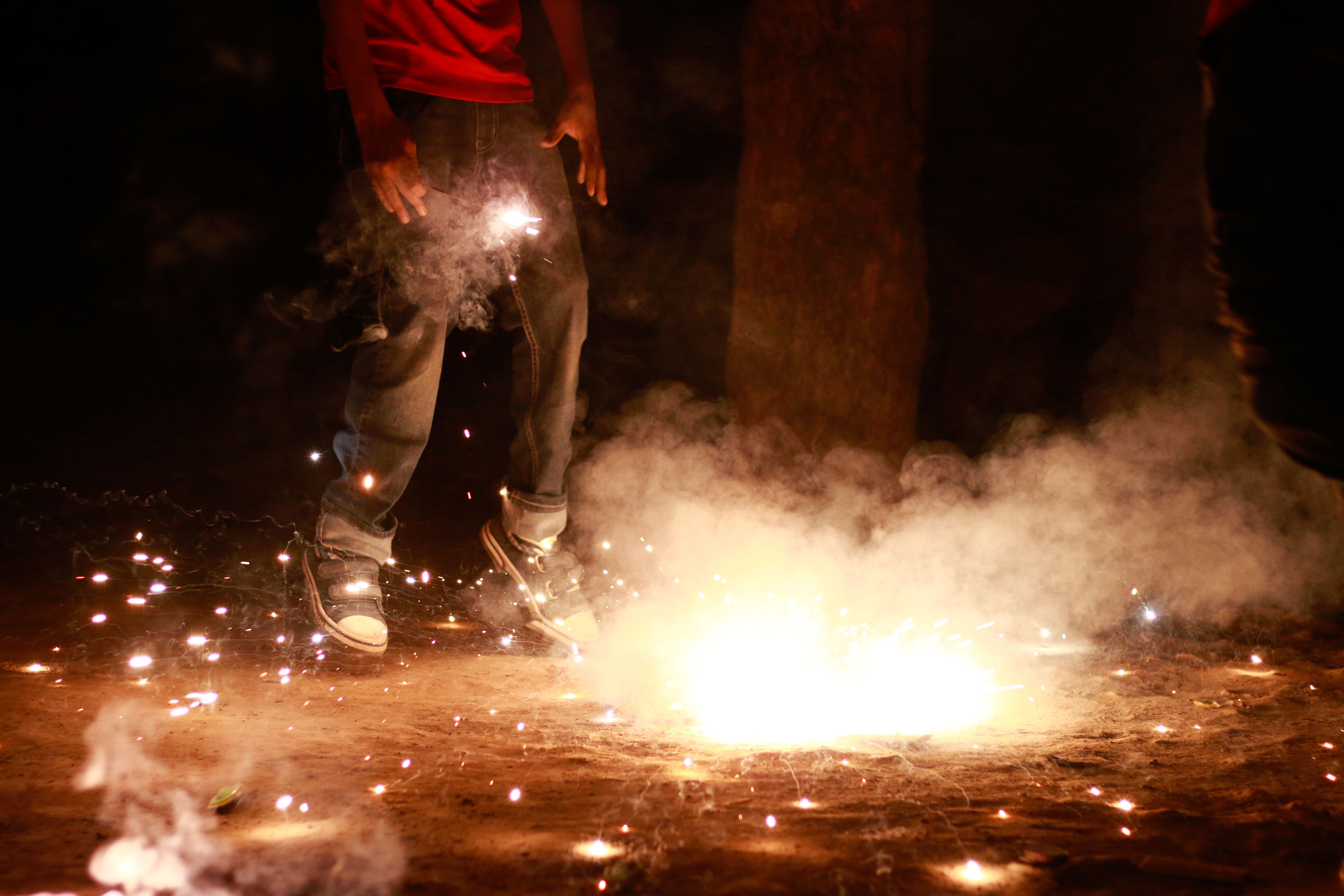 Lamp and the Sparkler