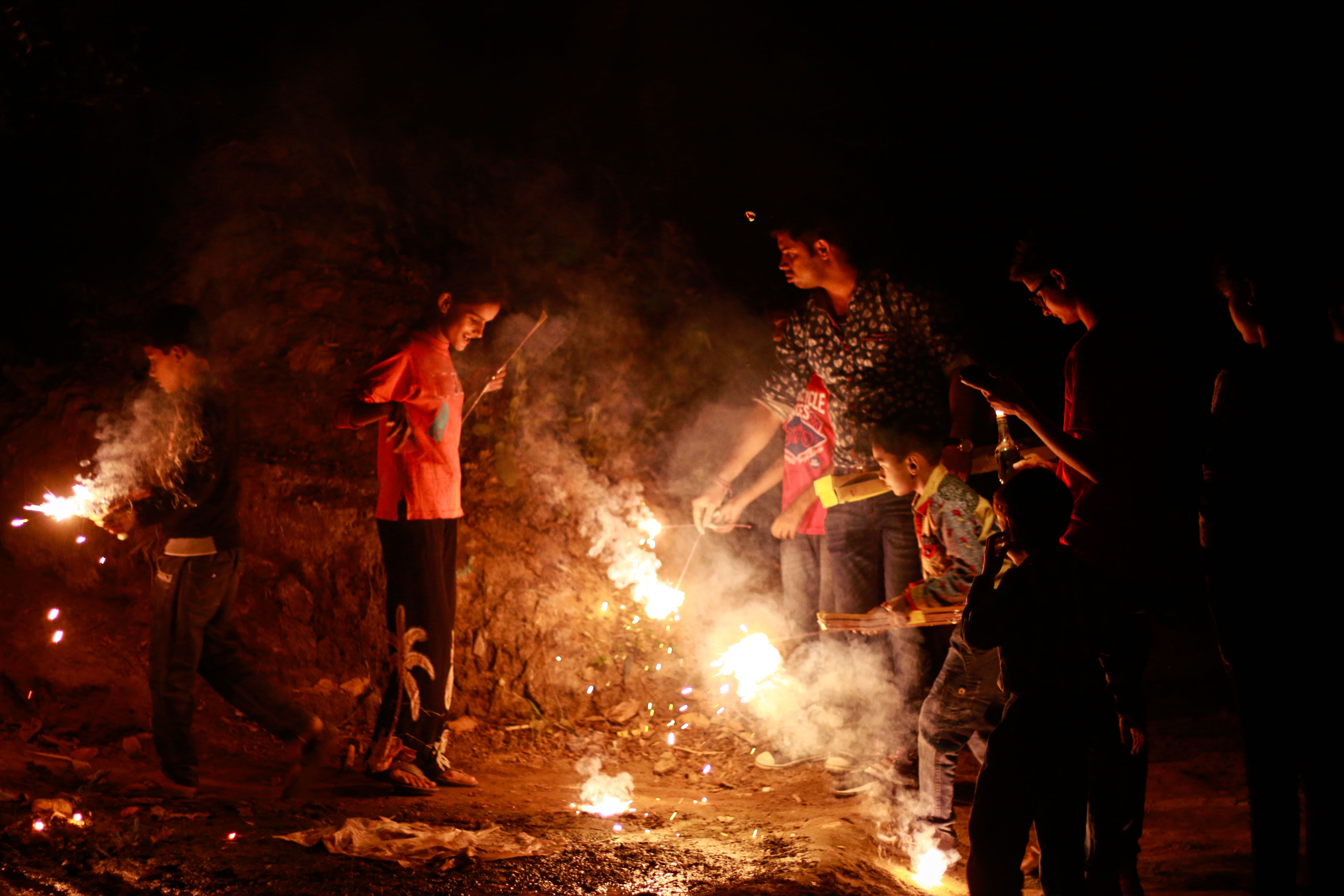 Firing crackers together is fun, actually